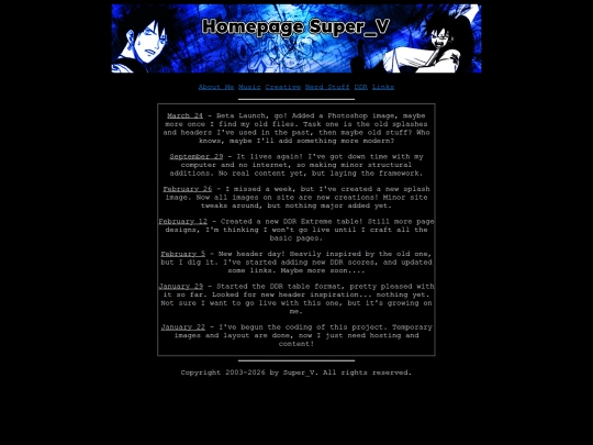 homepage screenshot