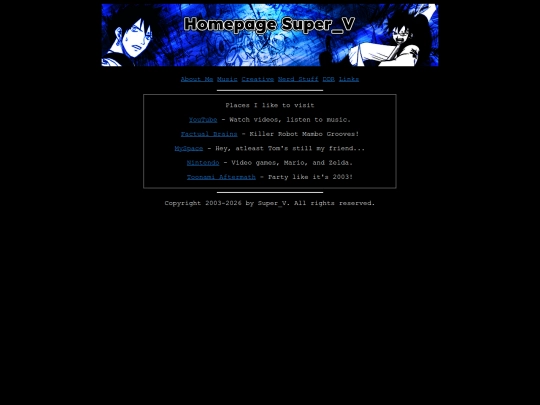links screenshot