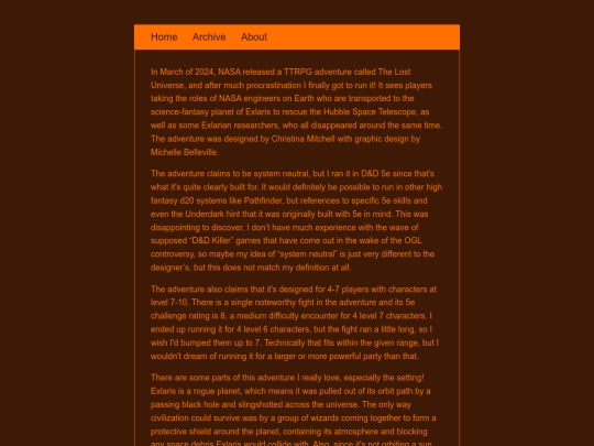 posts/2024-07-15-TheLostUniverseReview screenshot