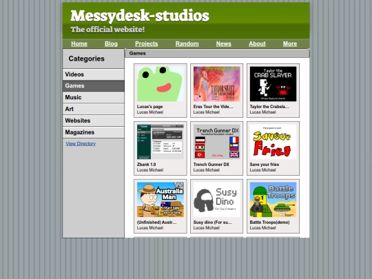 games screenshot
