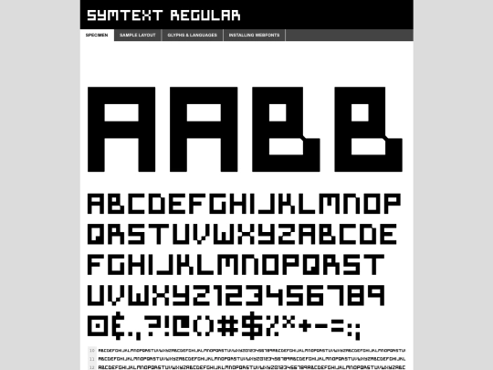 webfontkit-20241204-115553/symtext-demo screenshot