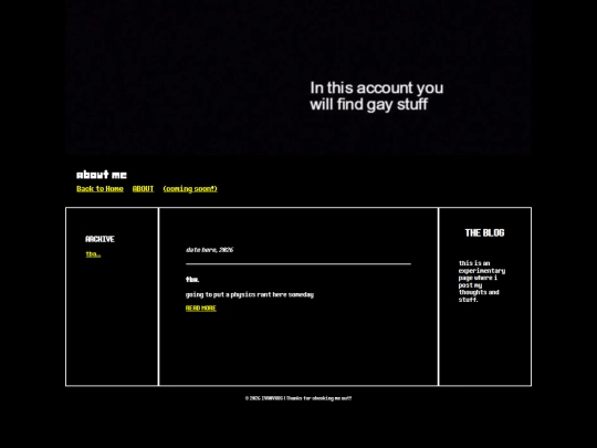 blog screenshot