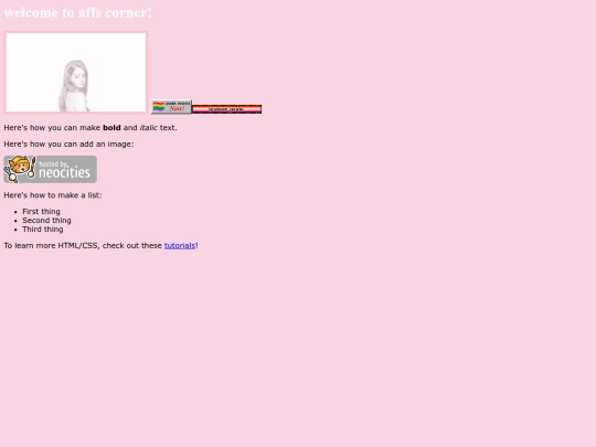 index screenshot
