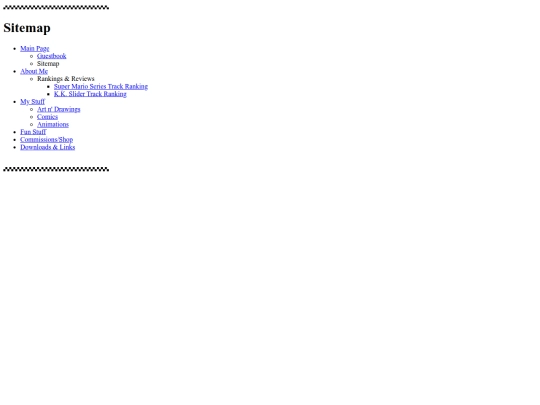 sitemap screenshot