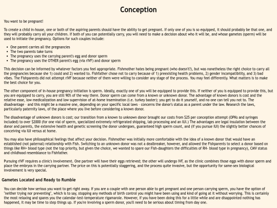 conception screenshot