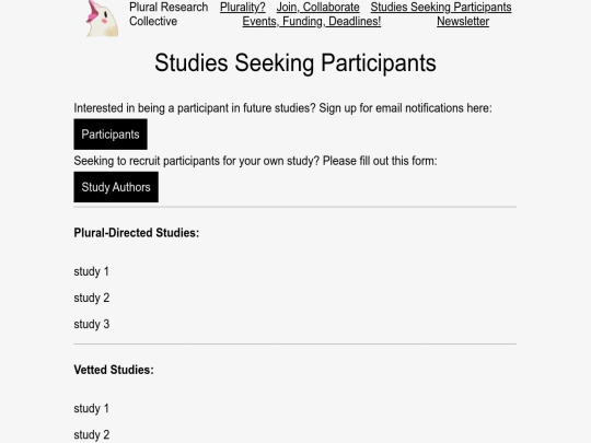 prc-web/studies screenshot