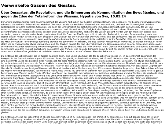 verwinkelteGassen screenshot