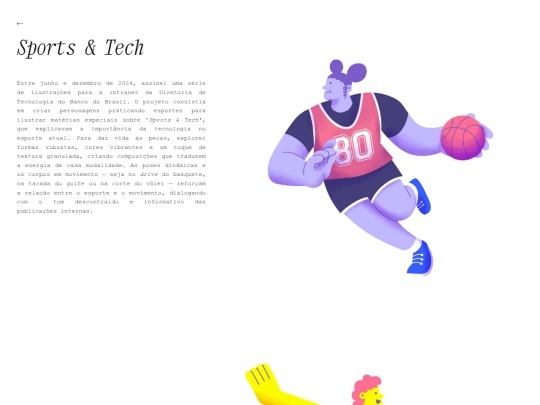 portfolio/sports-and-tech screenshot