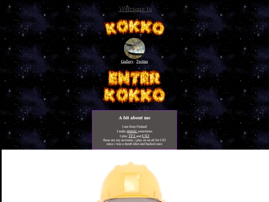 homepage screenshot