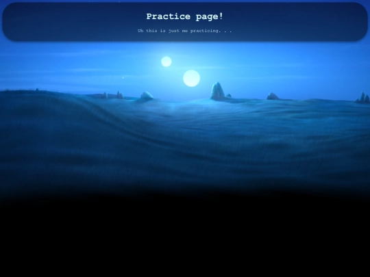 PRACTICE screenshot
