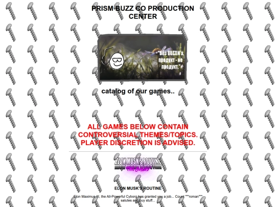 prismbuzzco/eng/catalog screenshot