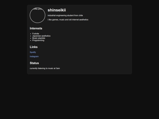 index screenshot