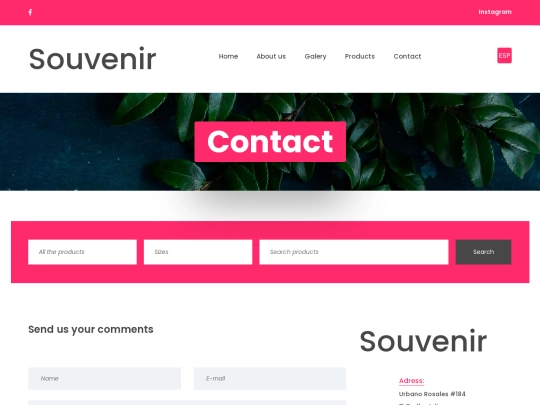 contact - ingles screenshot