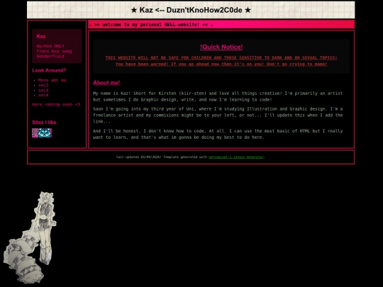 index screenshot