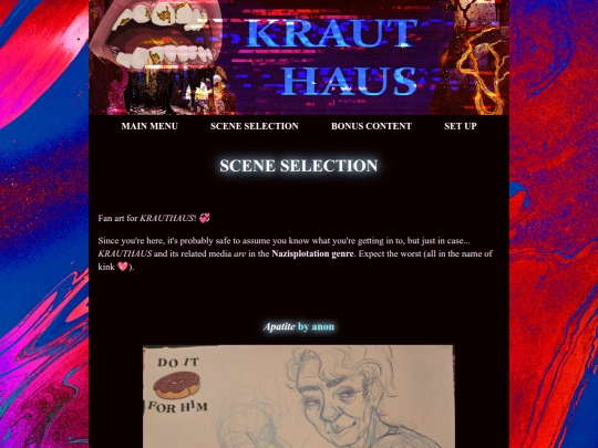 sceneselection screenshot