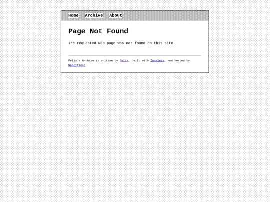 not_found screenshot