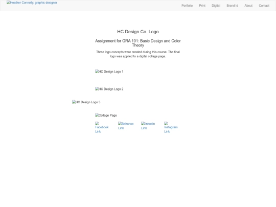 Heather Connolly/hcdesignco screenshot
