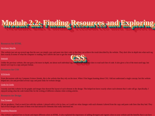 Module 2 screenshot
