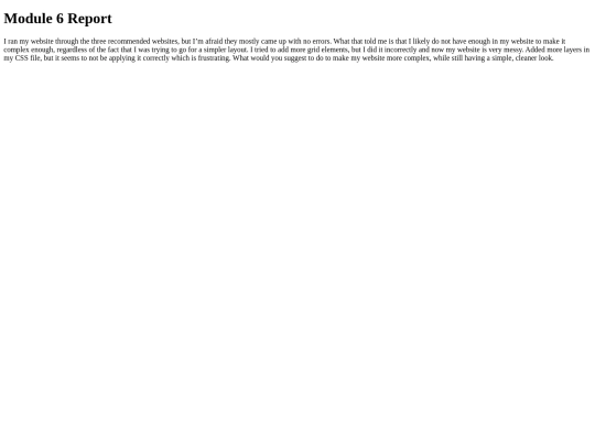 module6 screenshot