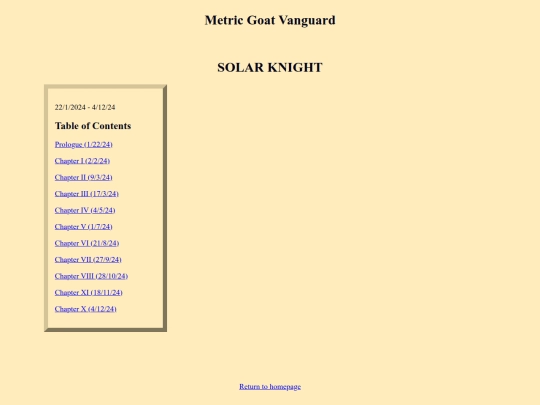 html/punctured-lands/solar-knight/table-of-contents screenshot