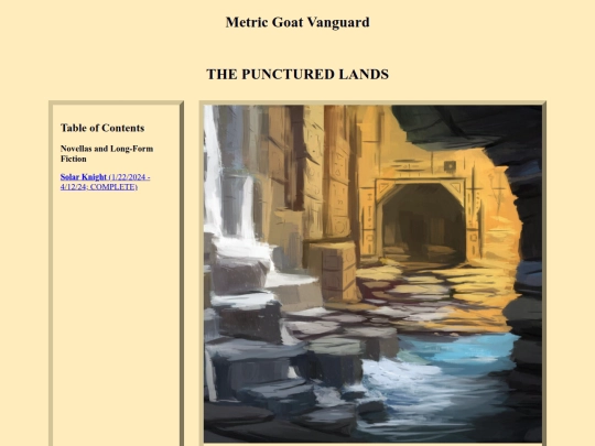 html/punctured-lands/table-of-contents screenshot