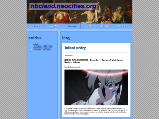 blog screenshot