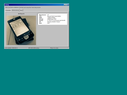 retro/retro-mobile-devices screenshot