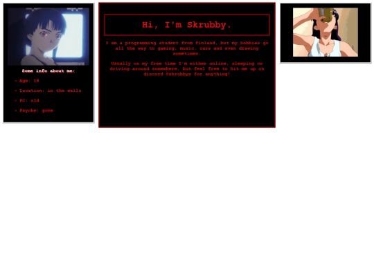 aboutme screenshot