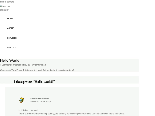 hello-world screenshot