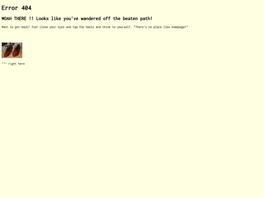 not_found screenshot