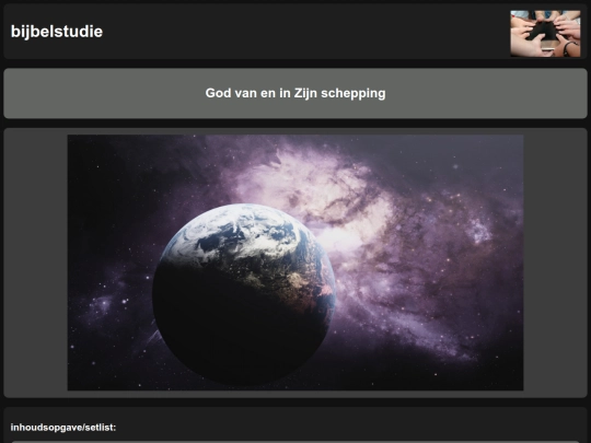 bijbelstudie screenshot