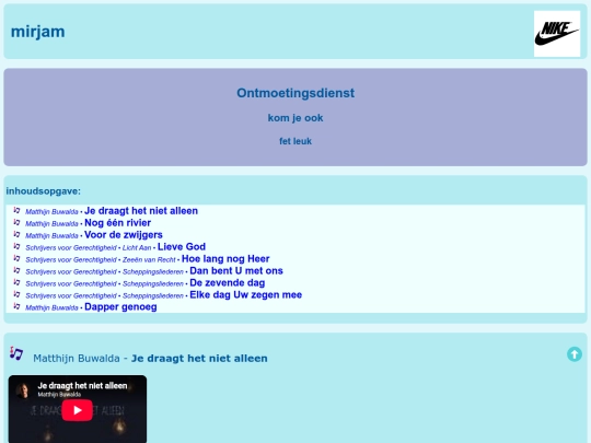 mirjam screenshot