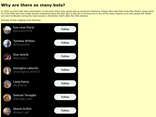 bots screenshot