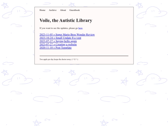 archive screenshot