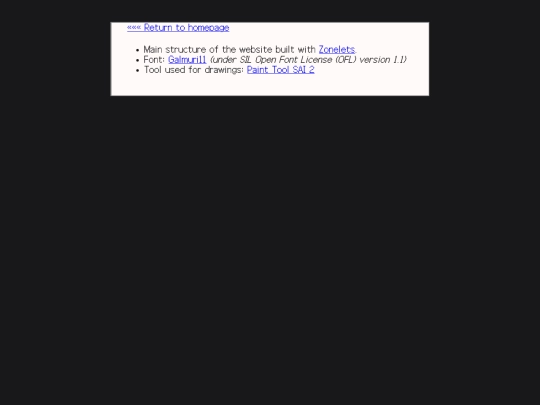 credits screenshot