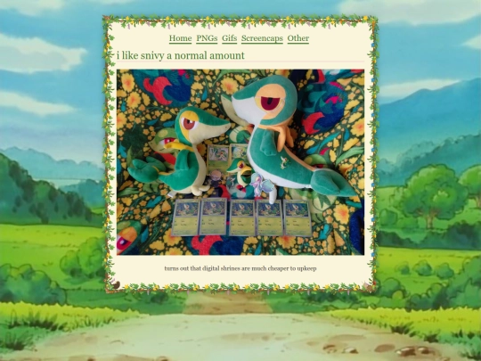 shrines/snivy screenshot