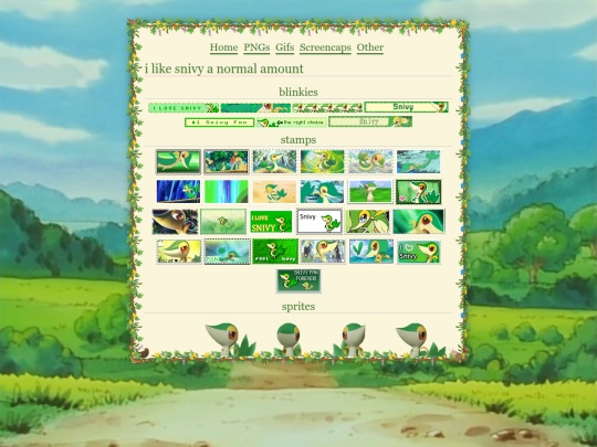 shrines/snivy/png screenshot