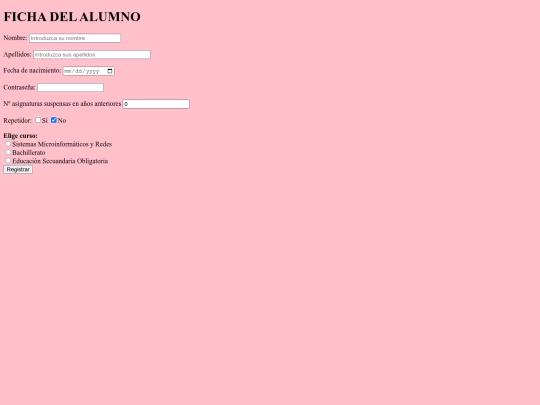 Formulario screenshot