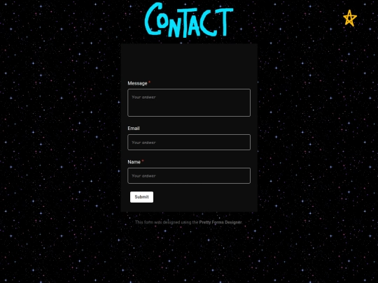contact screenshot