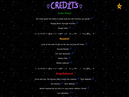 credits screenshot