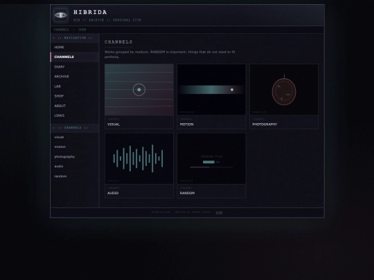 channels screenshot