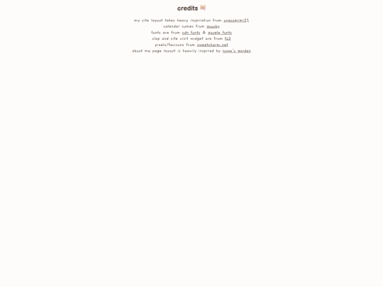 credits screenshot