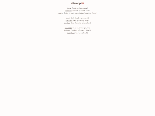 sitemap screenshot