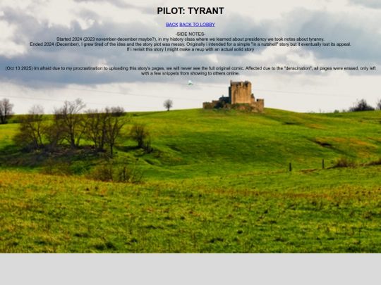 comics/Medieval/Tyranny/TyrantPilot screenshot