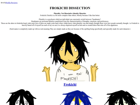 sonas/Frokichi/profiles screenshot