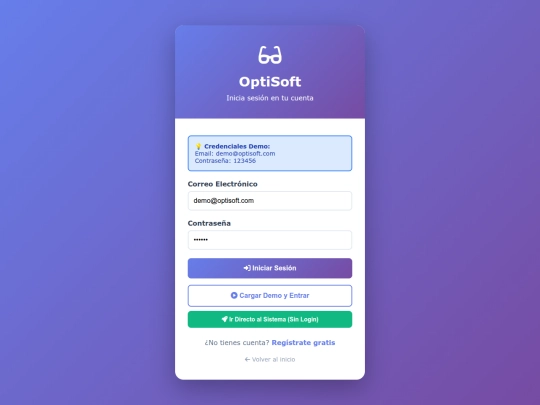 login screenshot
