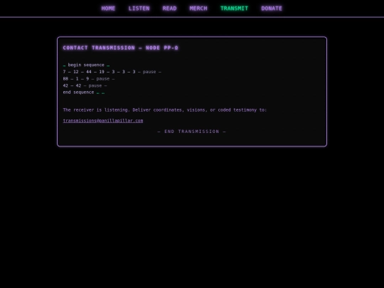 contact screenshot