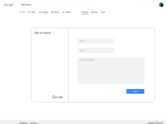contact screenshot