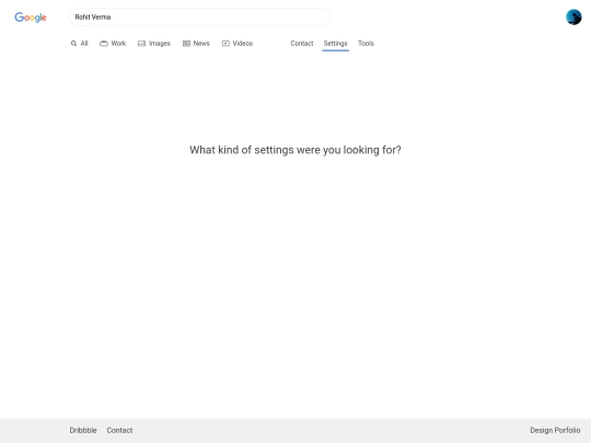 settings screenshot