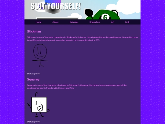 characters screenshot